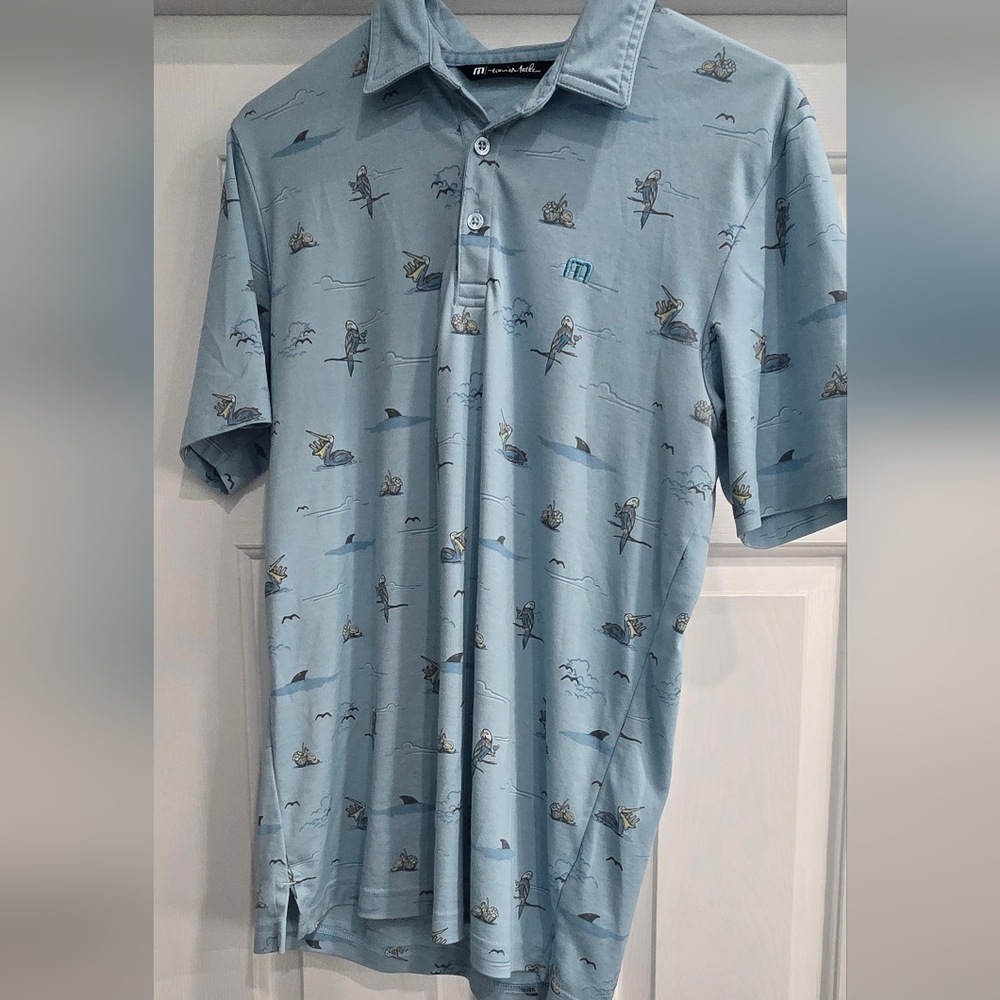 Travis Mathew Mens Small Golf Shirt